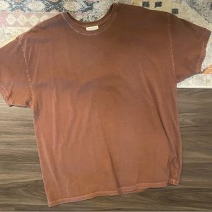 Shop Stevie Brown Oversized Tshirt